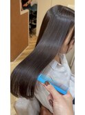 シルクストレート/髪質改善カラー