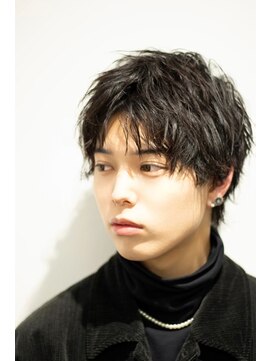 ヴェイン 渋谷(vain) ツーブロスパイラルメンズパーマ渋谷メンズ美容室k