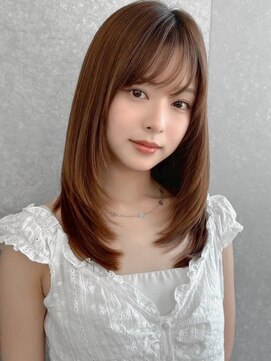 ロンドクレール 川崎(Lond clair) レイヤーカットで小顔印象!顔周りデザインがポイント/川崎29