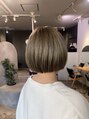 ミチ(mich)&nbsp;透明感のあるシルバーグレージュ☆