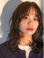 ベレッタ 枚方店(veretta.)&nbsp;ラフウェーブ/前髪あり/小顔効果/ヘルシーヘア/まとまり30代ヘア