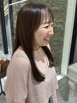 ザザ ZA/ZA 目白 【レイヤーカット×艶髪カラー】目白美容室