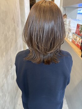 サロンド ココ(Salon de COCO)の写真/オシャレな大人女性へ♪艶と質感にこだわり、ナチュラルな美しさを引き出すサロン◎