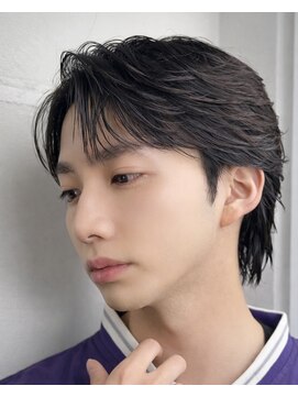 ポーチバイハニー オモテサンドウ(PORCH by HONEY omotesando) センターパート/刈り上げセンターパート/リバースセンターパート