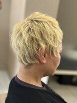 エリン バイ リル ヘアー 本陣(eLin by LiL hair)&nbsp;金髪×ベリーショート