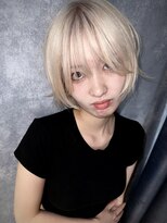 .elice 心斎橋 ダブルカラー/ウルフレイヤーカット【9/1NEWOPEN(予定)】 ショートウルフハイライトマッシュウルフシースルーマッシュ