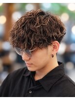 OWN Men's salon【オウン】 ツイストスパイラル×ハイライト