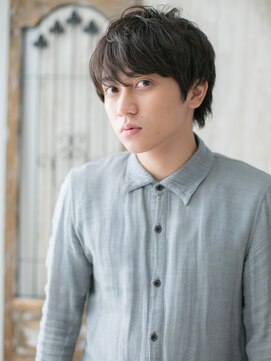 モッズヘア メン 南越谷南口店(mod's hair men) ラフ感で遊ぶ！サイドパート無造作ショートF