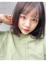 ジゼル(GiseL)&nbsp;【GiseL】シースルーナチュラルボブ/髪質改善/前髪カット/