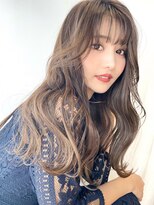 ケーツー心斎橋 クイーンズガーデン バイ ケーツー(K two QUEEN'S GARDEN by K two) 顔周りフワッとカール♪/ショコラベージュ3/心斎橋&難波&なんば