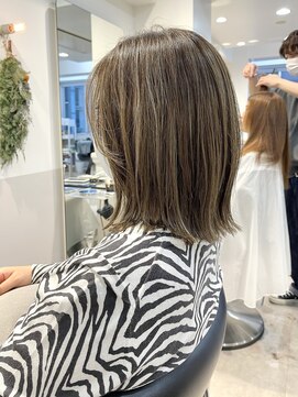 グラフ 銀座(GRAFF) 大人可愛い20代30代40代ハイライト_ロブ【GRAFF銀座】