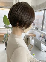 ソーコ 渋谷(SOCO)&nbsp;大人かわいい丸みショートボブマッシュショートハンサムショート