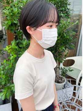 ラヴェストバイフレイスウェル(LOVEST by frace well) コンパクトショート◇シースルーバング