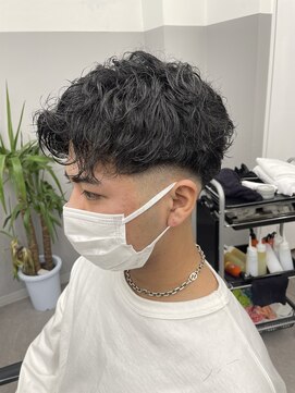 オムデュー(HOMME DEUX) 【AOI】前髪上げスペインカール