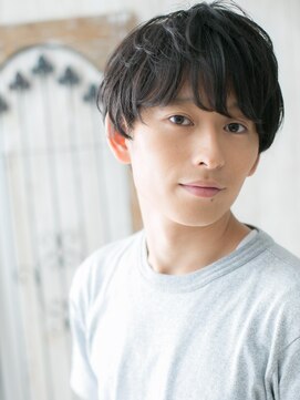 モッズヘアメン 札幌月寒店(mod's hair men) ラフさと清潔感！ニュアンス黒髪モテスマートマッシュi札幌月寒