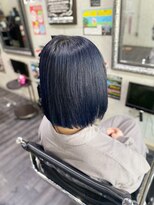 ミミック (mimic)&nbsp;【アッシュ】ブルーブラック【ボブスタイル】