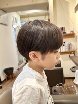 チェアー ヘアスパネイル(Chair hair spa nail) 【CHAIR】キッズ耳掛けマッシュ