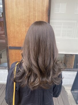 ノア(noa.) ブリーチなしアッシュベージュ!