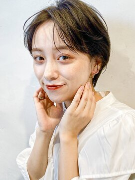 ガーデントウキョウ(GARDEN Tokyo) ワンカールショート/グレーベージュ/マッシュパーマ/小顔ヘア