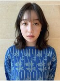 ◎ミディアム/くびれレイヤー/レイヤーカット/顔周りカット/銀座