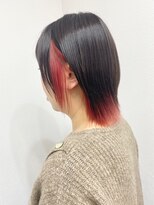 ランプ(Lamp) くびレイヤーグレーベージュニュアンスカラー白髪染め白髪ぼかし