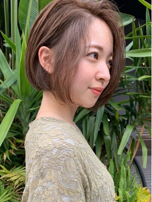【六本松駅3分】どこから見ても綺麗なフォルム☆髪質・骨格・クセを見極めたカットで、理想のスタイルに♪