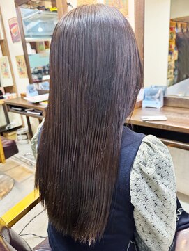 オンスター(ONSTAR) 20代30代40代髪質改善アッシュグレージュ艶感ストレート透明感