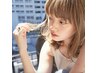 【 学割U24 】夏透明感カラー＋前髪カット　¥5500