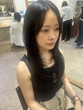 ネオリーブカップ 町田店(Neolive capu) レイヤーカット/小顔/ネビージュ/ボブルフ/ブリーチ/町田/黒髪