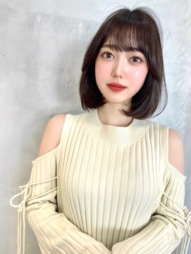 ロンド ジュルード 名古屋(Lond jeloud) ふわっと大人ボブ