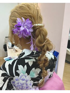 ハピネスヘアデザイン(Happiness) あみおろしヘア