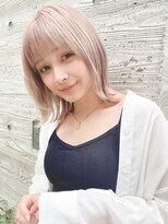 ロンドプランタン 恵比寿(Lond Printemps)&nbsp;【Lond佐野】ハイトーン ミディアム ベージュカラー