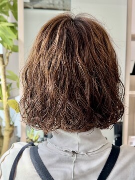 サロンドジョー(salon de joe) ボブパーマプードルパーマレイヤーパーマスパイラル奥東巧真