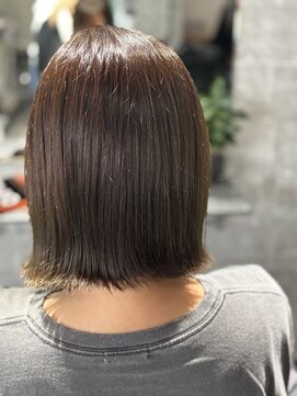 フーシャ(Fuchsia) モスグリーンボブ