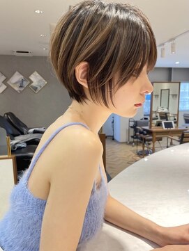 ロンドウル 熊本(Lond ulu) 大人可愛いショート／ハイライト／2way [熊本/上通/下通〕