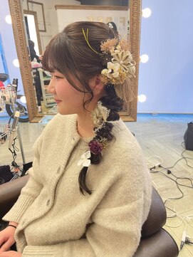 成人式ヘアセット