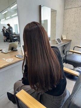 ローレン(Lolen.) 【透明間カラー】ピンクブラウン