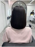 《GRANDLINE友田千栄》黒髪ミディアムスタイル