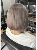 【WAVY】ハイトーンボブ