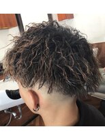 バーバーパパハウス(BarBer PaPa) ツイストパーマ0フェード