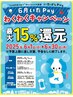 期間限定！【いたペイ15%キャンペーン実施中】