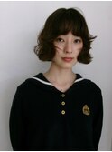 ふわふわボブパーマ