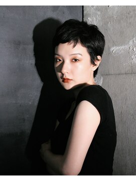 ロビー 表参道(ROBBY) ベリーショート/モードショート/ダークグレージュ