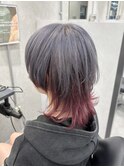 くびれヘア/アプリコットオレンジ/夏のヘアアレンジ町田