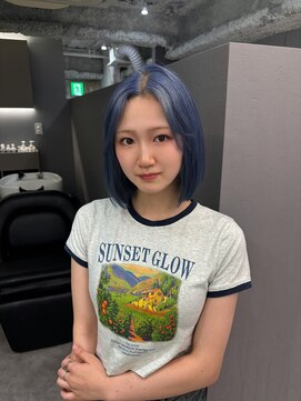 ロテ 名古屋 名駅店(Lote.) くびれヘア/アプリコットオレンジ/夏のヘアアレンジ