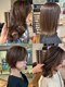 クーヘアー(coohair)の写真/ダメージレスな施術で艶感・透明感のある上品な仕上がりに♪頭皮が弱くカラーが楽しめない…そんな方にも◎