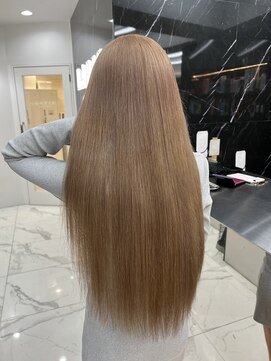 ラピス 渋谷本店(Lapis) ミルクティーベージュ/ブリーチカラー/髪質改善/ギャル