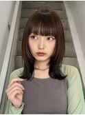 くびれヘア×フェイスレイヤー