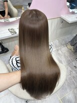 アディション 新宿(ADITION)&nbsp;髪質改善×韓国風ブラウンベージュカラー/新宿n