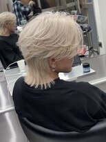 ティアム 渋谷店(Tiam shibuya)&nbsp;ハイライト/マッシュパーマ/ウルフ/アッシュブラック/渋谷駅